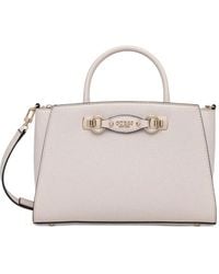 Guess - Mimina Logo-Plaque Tote Bag - Lyst