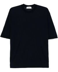 Laneus - Crew-Neck Knitted T-Shirt - Lyst