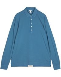 Massimo Alba - Long-sleeve Cotton Polo Shirt - Lyst
