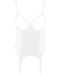 Maison Close - Pure Tentation Open Garter Bodysuit - Lyst