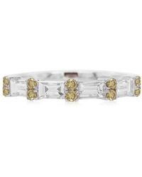 HYT Jewelry - 18Kt Diamond Band Ring - Lyst