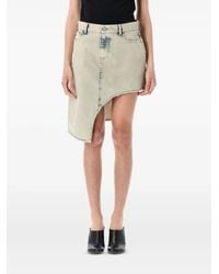 Coperni - Asymmetrical Denim Skirt - Lyst