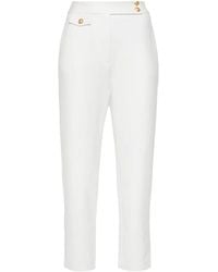 Veronica Beard - Renzo Slim-Fit Cropped Trousers - Lyst