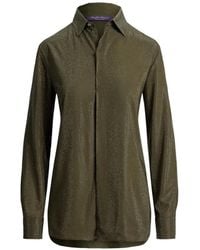 Ralph Lauren - Adrien Embellished Relaxed-Fit Shirt - Lyst
