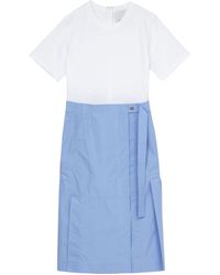 3.1 Phillip Lim - Short-sleeve Wrap Midi Skirt - Lyst