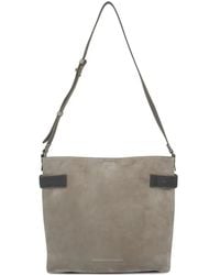 Brunello Cucinelli - Essence Suede Bucket Bag - Lyst