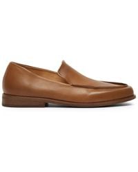 Marsèll - Round-Toe Leather Loafers - Lyst