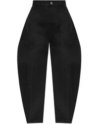 DSquared² - High-Waisted Boyfriend Trousers - Lyst