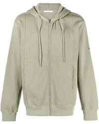 Helmut Lang - Zip-Up Drawstring Hoodie - Lyst