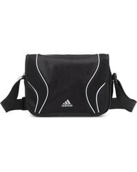 adidas - Logo-Detail Messenger Bag - Lyst