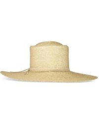 Eleventy - Wide-Brim Straw Hat - Lyst