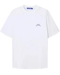 A_COLD_WALL* - Spin Logo-Print Cotton T-Shirt - Lyst