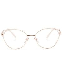 Prada - Bril Met Logo - Lyst