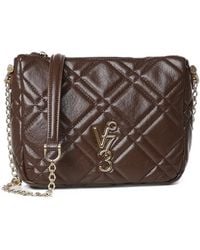V73 - Diaspro Quilted Logo-Plaque Shoulder Bag - Lyst