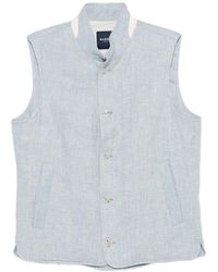 Barba Napoli - Chaleco Orion Con Botones - Lyst