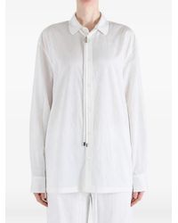Issey Miyake - Monsieur Bolo-Tie Shirt - Lyst
