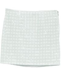 ROTATE BIRGER CHRISTENSEN - Beaded Mini Skirt - Lyst