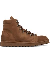 Marsèll - Schnürstiefel Aus Leder - Lyst
