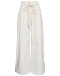 Lee Mathews - Drawstring-Fastening Palazzo Pants - Lyst