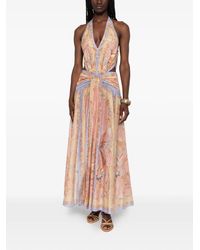 abigail silk jersey midi wrap dress Abigail Silk Jersey Maxi Wrap Dress main image 0