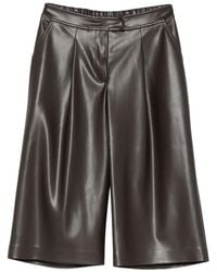 Alpha Studio - Geplooide Shorts - Lyst