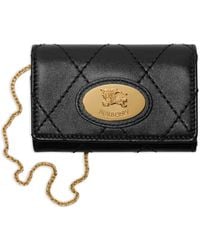 Burberry - Quilted Chain Card Holder - Lyst