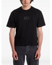 Gap - T-Shirt Met Logoprint Met Ronde Hals - Lyst