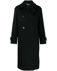 Stella McCartney Double-breasted Coat - Black