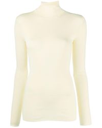 Gucci - Top de punto con cuello vuelto - Lyst