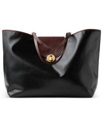 Versace - Vivian Large Coated Canvas Tote - Lyst