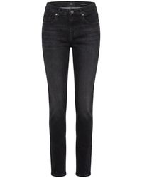 7 For All Mankind - Faded-Effect Button-Fastening Jeans - Lyst
