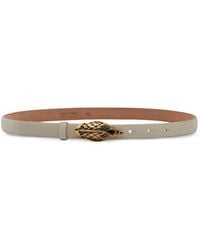 Roberto Cavalli - Snake-Head Scale-Motif Belt - Lyst