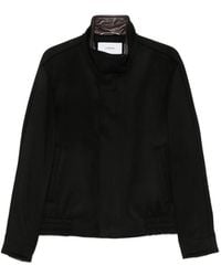 Lardini - Veste Zippée À Col Montant - Lyst