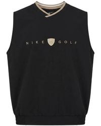 Nike - Logo-Embroidered V-Neck Vest - Lyst