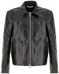 Our Legacy - Zip-Up Leather Jacket - Lyst