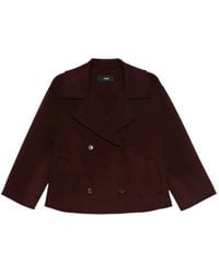 Arma - Manteau Manila À Boutonnière Croisée - Lyst