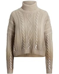 Ralph Lauren - Roll-Neck Cashmere Jumper - Lyst