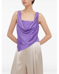 Sisley - Cowl-Neck Top - Lyst