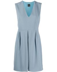 Pinko - Kleid Mit V-Ausschnitt - Lyst