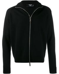 DSquared² - Chaqueta con cremallera y franjas del logo - Lyst