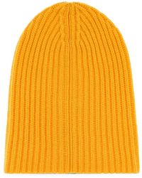 Umit Benan - Paradiso Ribbed-Knit Beanie Hat - Lyst