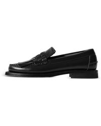 Hereu - Interwoven Fringe-Detail Loafers - Lyst