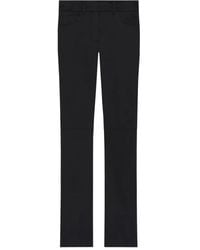 Courreges - Bootcut-Hose Aus Satin - Lyst