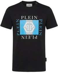 Philipp Plein - Jersey T-Shirt Plein Pp - Lyst