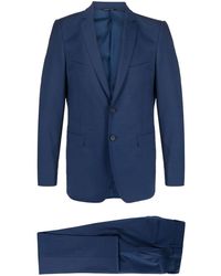 Tonello Pak Met Enkele Rij Knopen - Blauw