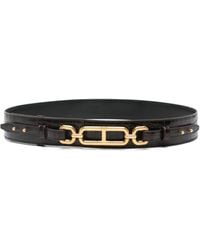 Tom Ford - Cinturón de cadena con efecto de piel de cocodrilo - Lyst
