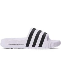 adidas - Island Club Adilette 22 Ribbed Slides - Lyst