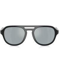 Oliver Peoples - Metal-Frame Round Sunglasses - Lyst