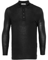Entire studios - Button-Fastening Polo Shirt - Lyst