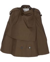 Burberry - Mantella Doppiopetto - Lyst
